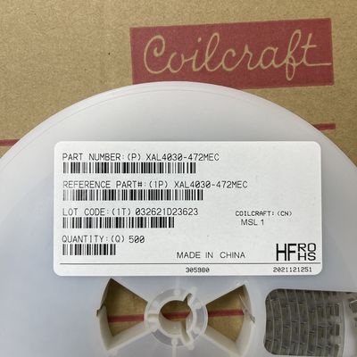 Wysokoprądowe ekranowane cewki indukcyjne Coilcraft Niskie straty mocy 4,7 UH XAL4030-472MEC